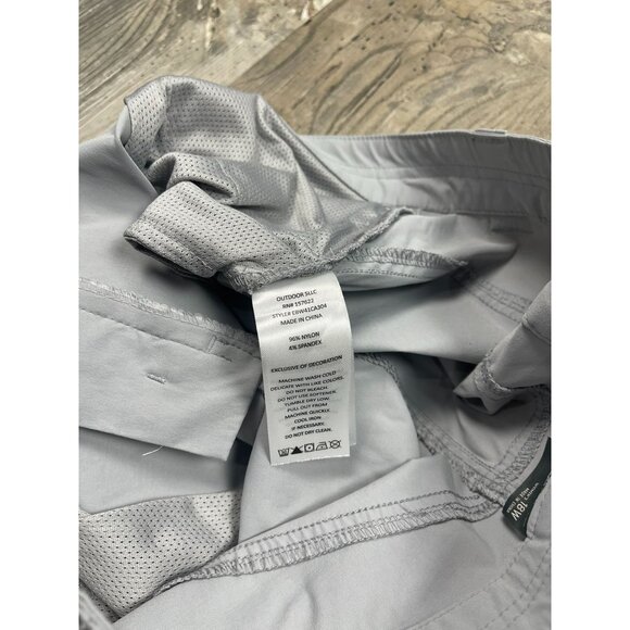 Eddie Bauer Guide Pro Capri Pants Womens 18W Gray Outdoor Water Repellant - Picture 4 of 7
